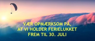 FERIELUKKET