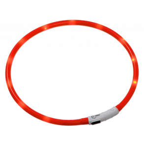 Visio Light LED hundehalsbnd - rd