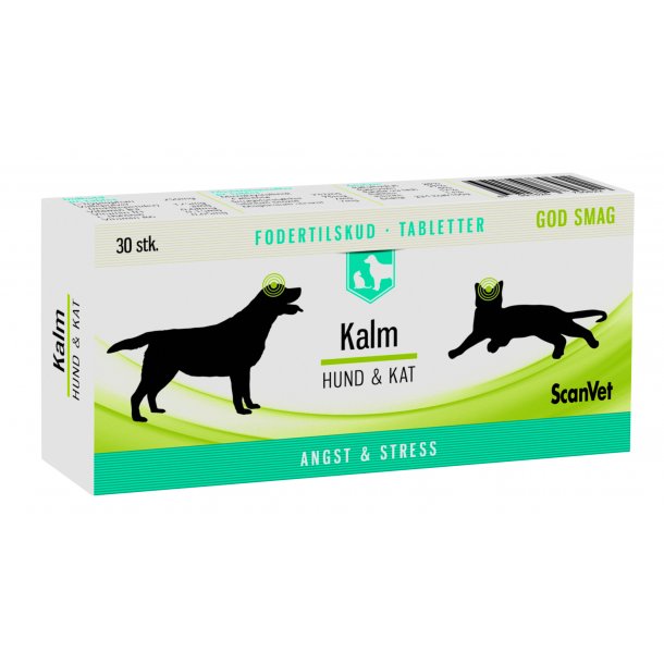 Kalm tabletter - lille hund og kat -> 2 pakker