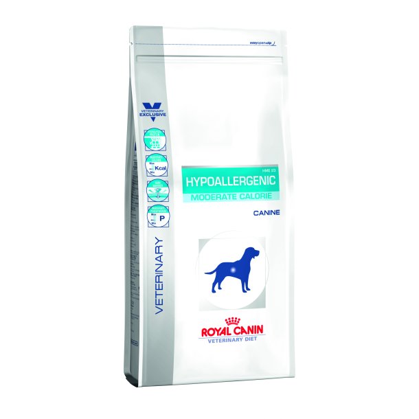Royal Canin Veterinary Diet Derma Hypoallergenic Moderate Calorie hundefoder