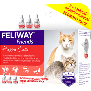 Feliway Friends refill, 3-pak