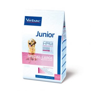 HPM Junior Dog Large hundefoder