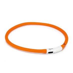 Visio Light LED hundehalsbnd - Orange